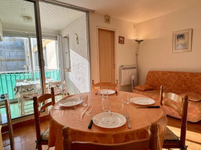 Studio cabine 3 pers, 400m plage, pkg privé, animaux OK, loggia, TV, lave-linge, ménage inclus - FR-1-225-634